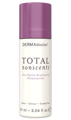 DERMAdoctor Total NonScents illuminates with fragrance-free roll-on protection for all-day freshness