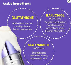 Dermafirm niacinamide 20kppm label—brightening potential for more even tone.