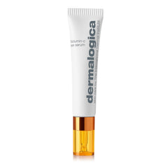 Dermalogica Biolumin-C Eye Serum bottle showing brightening vitamin C formula.