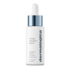 Dermalogica Circular Hydration Serum bottle showcasing long-lasting moisture for radiant skin