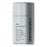 Dermalogica Daily Superfoliant bottle closeup emphasizing exfoliation benefits