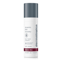 Dermalogica Dynamic Skin Recovery SPF50 bottle illustrating daily sun protection for aging skin