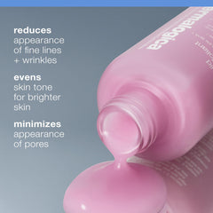 Dermalogica Liquid Peelfoliant application scene shows at-home exfoliation ritual.