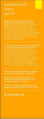 Dermalogica Protection 50 Sport SPF50 face-application image highlights easy blending on the face.