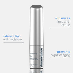 Dermalogica Renewal Lip Complex packaging highlighting premium formula