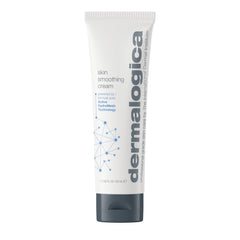 Dermalogica Skin Smoothing Cream tube close-up showing creamy hydration