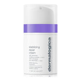 Dermalogica Stabilizing Repair Cream jar close-up showing rich texture for sensitive skin comfort