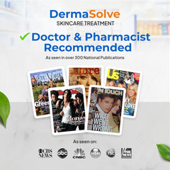 Dermasolve scalp oil application massage for itch relief.