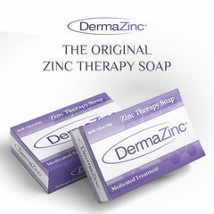 DermaZinc Therapy Soap for face and body use maintains consistent daily cleansing