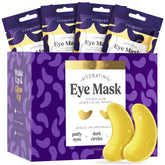 DERMORA Golden Glow Under Eye Patches box for travel-ready refresh