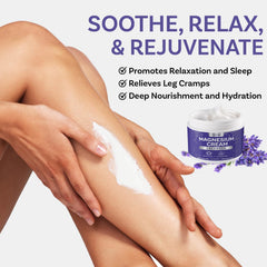 Dersie magnesium cream hydration-texture close-up shows soft skin after application