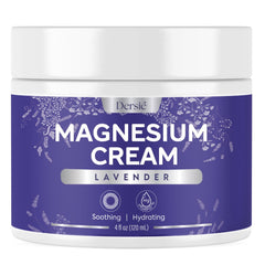 Dersie magnesium cream sleep-sensation close-up with lavender aroma supporting relaxation before bed