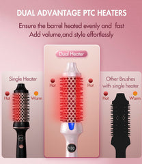 Desalo tourmaline ceramic coating evenly heats hair for protection