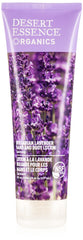 Desert Essence Bulgarian Lavender hand and body lotion bottle with soothing aromatherapy benefits.