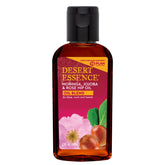Desert Essence moringa-jojoba-rosehip-oil bottle for deep hydration and glowing skin