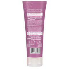 Desert Essence Red Raspberry Conditioner ingredients panel with jojoba oil and shea butter