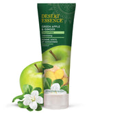 Desert Essence thickening shampoo bottle on shelf offers everyday refreshing cleanse for fine hair.