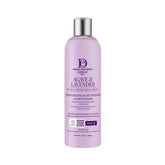 Design Essentials Agave Lavender conditioner bottle shows moisturizing formula for detangling.