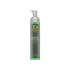Design Essentials Almond Avocado Curl Mousse closeup jar showing lightweight non-greasy formula for defined curls.