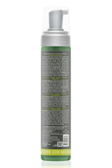 Design Essentials curl mousse definition shot showing separated curls and enhanced texture.