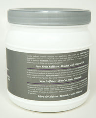 Design Essentials Almond Butter Express creamy conditioner texture for easy detangling.