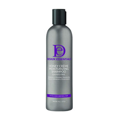 Design Essentials Honey Creme bottle pour highlights hydrating lather for detangling and shine.
