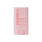 Design.Me HOLD.ME styling stick bottle front for frizz control and smooth styling.