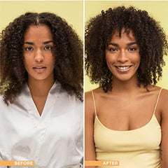 Design.Me BOUNCE.ME hair curls definition shows defined, bouncy waves.