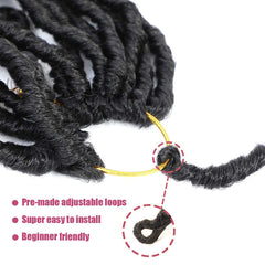 Desire4Hair 36inch soft locs whole strand craft closeup shows durable, tangle-free strands.