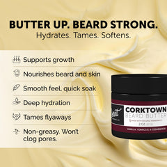 Detroit Grooming Co. beard butter on beard delivers soft, tamed results.