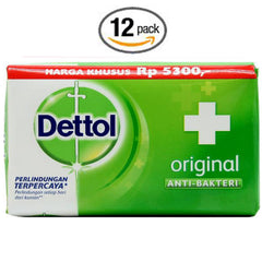Dettol Original soap bar with rich lather and fragrance for a refreshed bath experience.