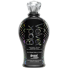 Devoted Creations Black Velvet bronzer jar close-up with rich color
