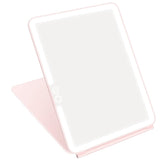 The deweisn folding travel mirror with 72 LEDs for precise makeup lighting on the go.