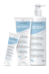 Texture swatch of DEXERYL Creme highlighting smooth, daily-use feel