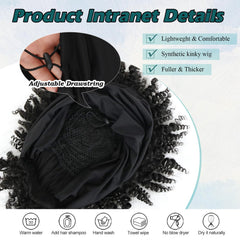 DEYNGS 2-in-1 wrap shows comfortable headband integration and secure fit.