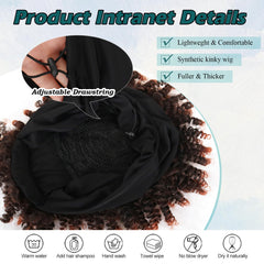 Deyngs headwrap-turban style wig offers versatile wrap options for varied events.