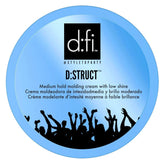 D:fi D:Struct Creme jar close-up shows matte finish for flexible styling