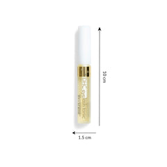 DHC Eyelash Tonic brush application shows precise lash coating