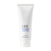 DHC Mild Foaming Face Wash package shown, travel-ready 3.5 oz tube for daily cleansing.