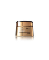 DHC Super Collagen Cream jar close-up shows a smooth, skin-plumping texture.