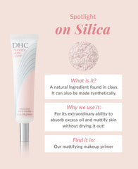 DHC Velvet Skin Coat application glide highlights easy primer application before makeup