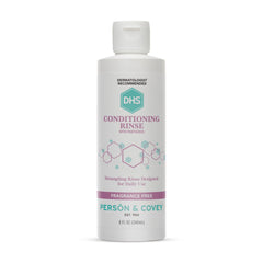 DHS Conditioning Rinse bottle front view highlighting sleek design for silky hair
