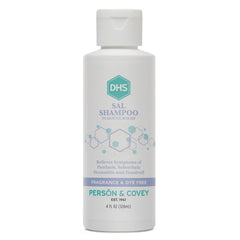 DHS SAL Shampoo bottle front view for medicated scalp relief.
