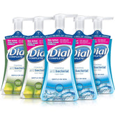 Dial Complete Spring Water foaming hand soap bottle with gentle cleansing foam for daily hands