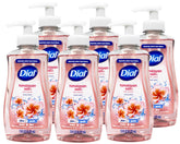 Dial Himalayan Pink Salt Water Lily hand soap bottle front for daily cleansing and moisturizing