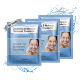 Diamond Wipes makeup remover wipes pack 50-count for easy cleansing
