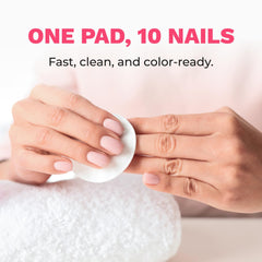 Diamond Wipes individually wrapped wipes for on-the-go nail care.