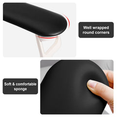 Diesisa Nail Arm Rest anti-slip pads keep it stable on desks.