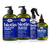 Difeel Biotin Pro-Growth Shampoo bottle demonstrates gentle cleansing for hair health.