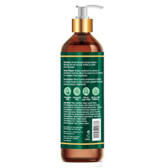 Difeel Rosemary Mint Shampoo bottle back label showing ingredients and paraben-free formula.